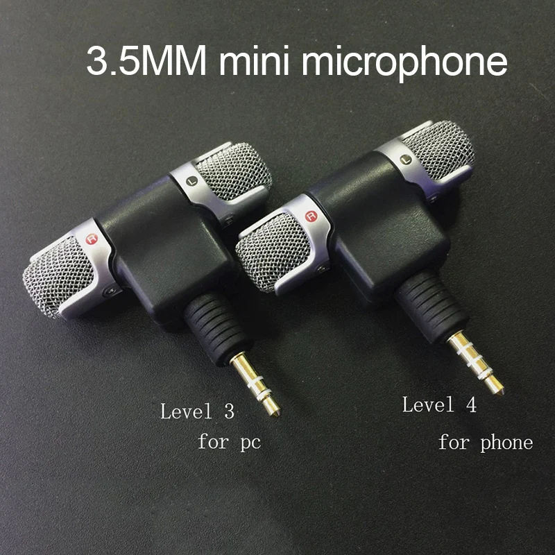 Electret Condenser Mini Microphone A stereo digital microphone MIC 3.5mm for PC for Universal Computer Laptop phone Microphone
Electret Condenser Mini Microphone A stereo digital microphone MIC 3.5mm for PC for Universal Computer Laptop phone Microphone