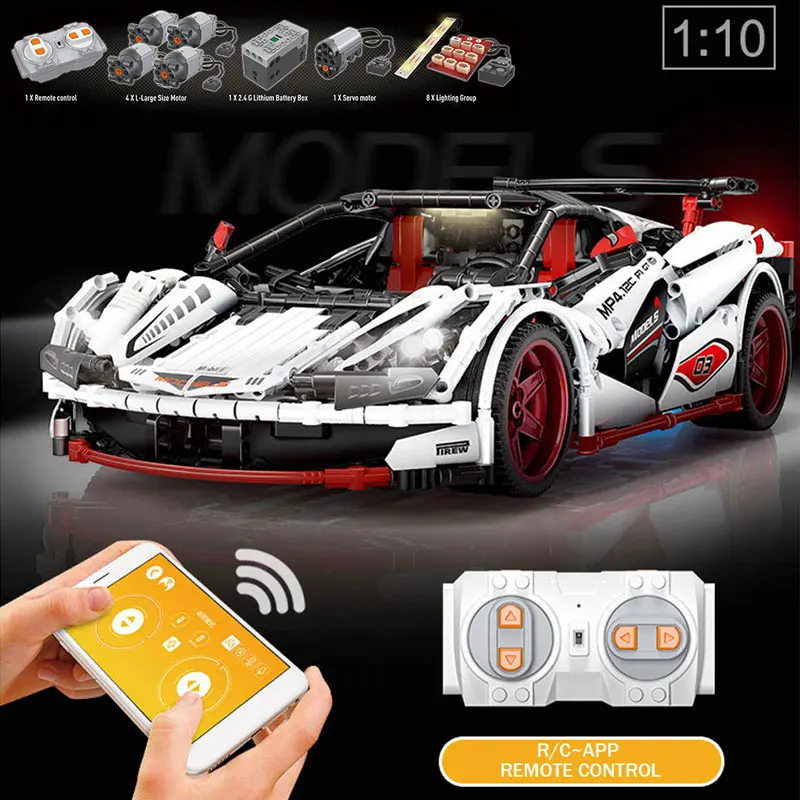 Technic Blocks Series Power Function White Racing Car 1928Pcs Building Blocks Toys for Children Technic Car Assemble Toys
Technic Blocks Series Power Function White Racing Car 1928Pcs Building Blocks Toys for Children Technic Car Assemble Toys