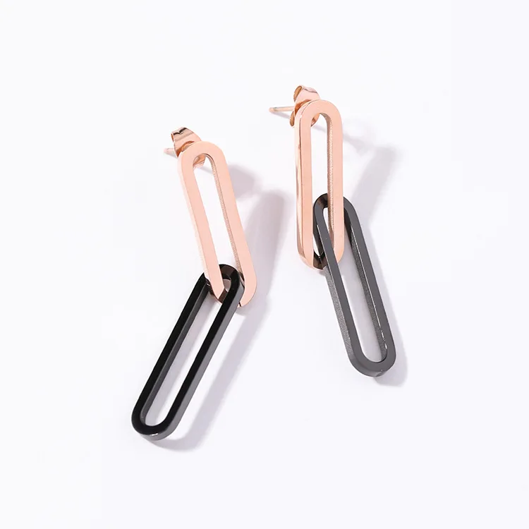 2018 Hot Style Geometric Long Oval Circle Stainless Steel Earrings Dangle Brinco Ear Accessories Fashion Pendientes Mujer Moda
2018 Hot Style Geometric Long Oval Circle Stainless Steel Earrings Dangle Brinco Ear Accessories Fashion Pendientes Mujer Moda