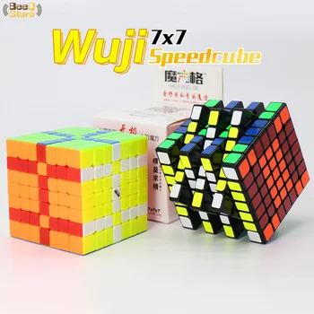 Qiyi Mofangge 7x7 Wuji Cube Puzzle Black Stickerless Educational Toy 7Layers 7x7x7 WCA Toys For Competition Learning Education
Qiyi Mofangge 7x7 Wuji Cube Puzzle Black Stickerless Educational Toy 7Layers 7x7x7 WCA Toys For Competition Learning Education