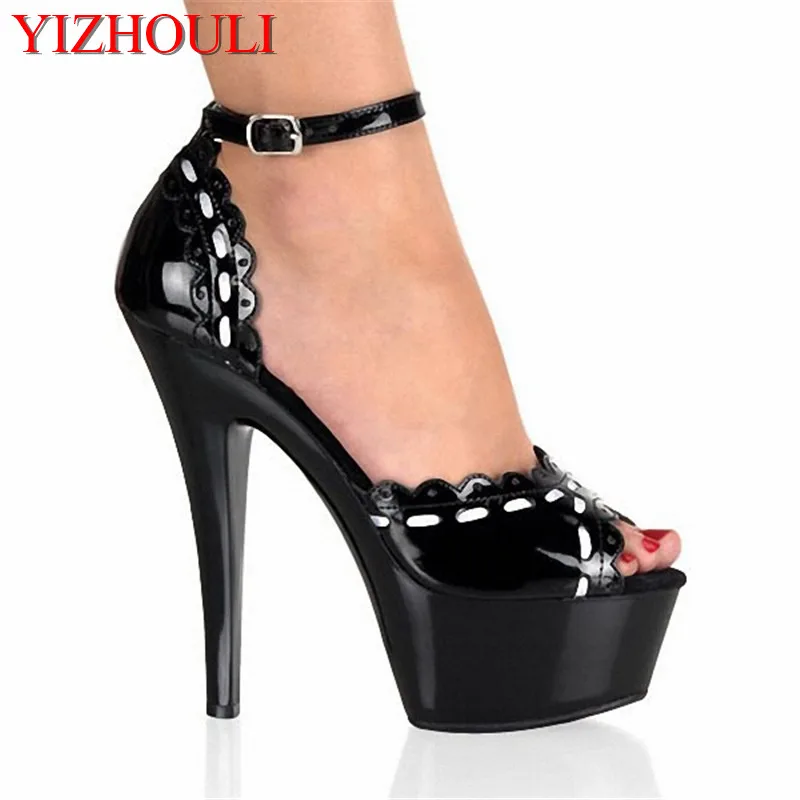 Sexy Ankle Strap 15CM Sexy Super High Heel Platforms Pole Dance / Performance / Star / Model Shoes, Wedding Shoes
Sexy Ankle Strap 15CM Sexy Super High Heel Platforms Pole Dance / Performance / Star / Model Shoes, Wedding Shoes