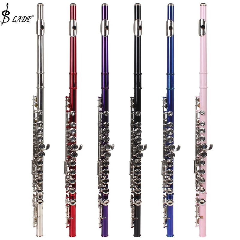 SLADE Cupronickel CTone 16 Closed Holes Concert Band Flute for Student Beginners 6 Colors Available
SLADE Cupronickel CTone 16 Closed Holes Concert Band Flute for Student Beginners 6 Colors Available
