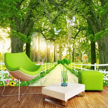 Custom Mural Wallpaper 3D Forest Landscape Path Animal Fresco Living Room TV Sofa Backdrop Wall Painting Self-Adhesive Stickers
Custom Mural Wallpaper 3D Forest Landscape Path Animal Fresco Living Room TV Sofa Backdrop Wall Painting Self-Adhesive Stickers