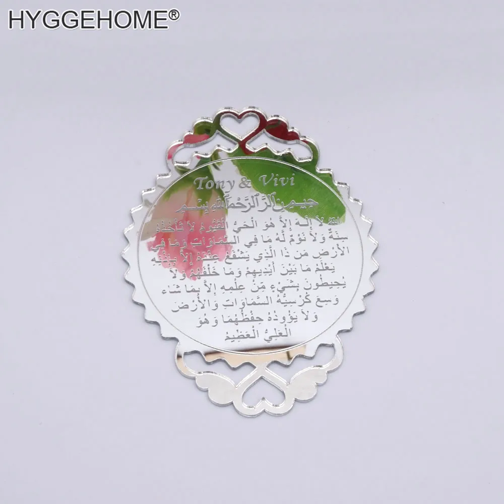 20pcs 9.5x 7cm Personalized Text Acrylic Mirror Plate 2mm Customized Wedding Party Decoration Craft Supplies
20pcs 9.5x 7cm Personalized Text Acrylic Mirror Plate 2mm Customized Wedding Party Decoration Craft Supplies