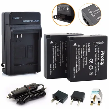 2Pcs Probty DMW-BLG10 DMW BLG10 Battery + Charger for Panasonic DC-ZS70 DMC-GX80 DMC-GX85 DMC-ZS60 DMC-ZS100 DMC-GF6 DMC-GX7K
2Pcs Probty DMW-BLG10 DMW BLG10 Battery + Charger for Panasonic DC-ZS70 DMC-GX80 DMC-GX85 DMC-ZS60 DMC-ZS100 DMC-GF6 DMC-GX7K