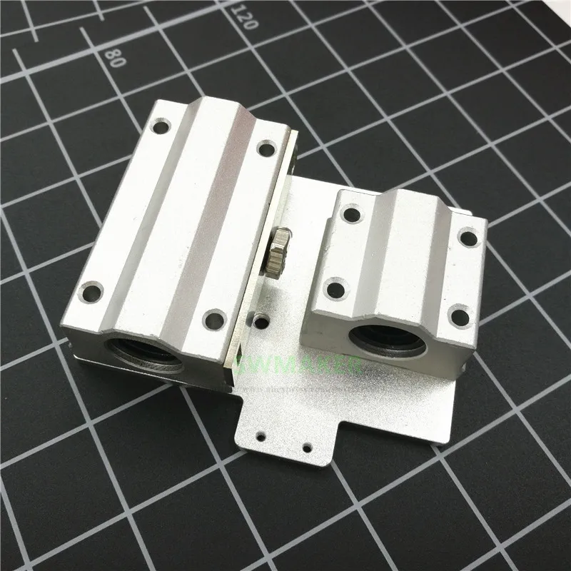 

Reprap Prusa i3 3D printer parts X axis Metal exturder carriage aluminum alloy for wade/titan extruder