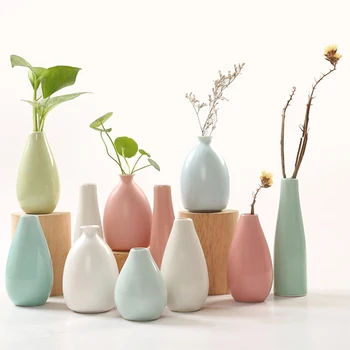Modern Ceramic vase Hydroponics flower Mini vases Creative handmade Blowing Small vase Tabletop Crafts fashion home decoration
Modern Ceramic vase Hydroponics flower Mini vases Creative handmade Blowing Small vase Tabletop Crafts fashion home decoration