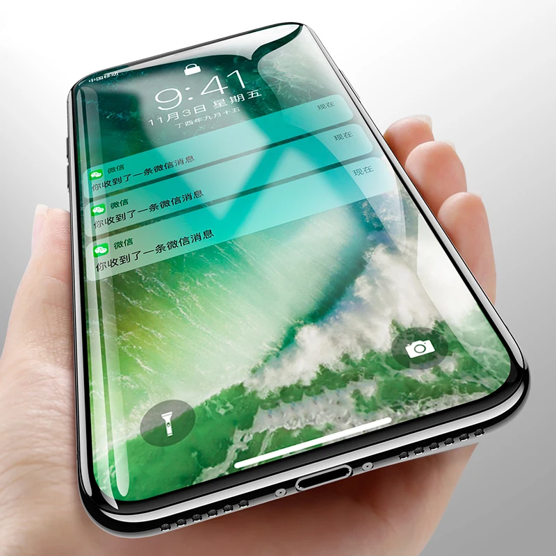 Best Quality Real 5D Curved edge Full Cover 9H Tempered Glass For iPhone X XR Xs Max 3D Anti Blue Ray Light Screen Protector
Best Quality Real 5D Curved edge Full Cover 9H Tempered Glass For iPhone X XR Xs Max 3D Anti Blue Ray Light Screen Protector