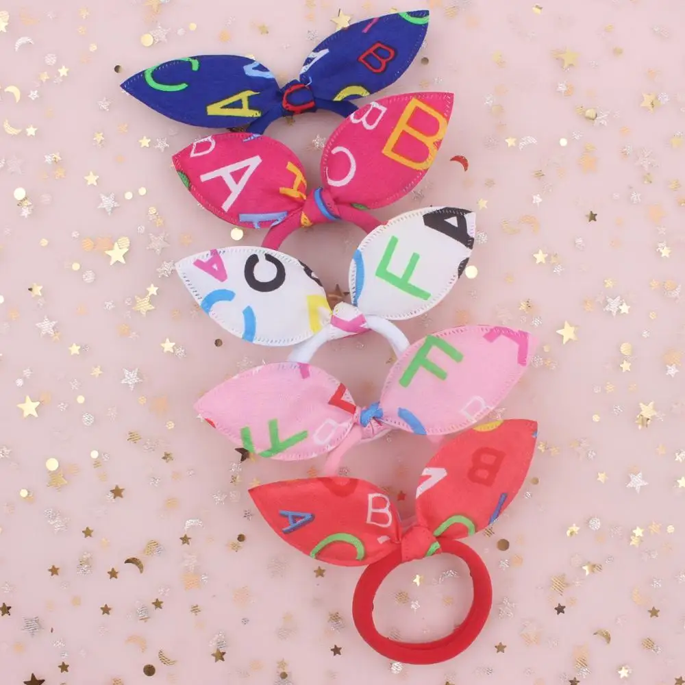 2019 HOT Fashion English Letter pattern 6 colors Rabbit ears Head rope girls Elastic Hair Bands hair accessories for women 1pcs
2019 HOT Fashion English Letter pattern 6 colors Rabbit ears Head rope girls Elastic Hair Bands hair accessories for women 1pcs