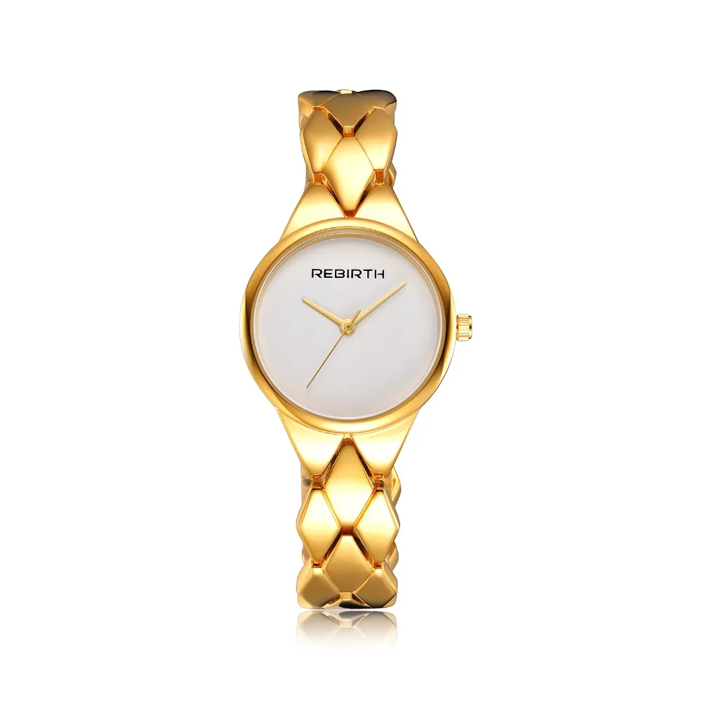 New Rebirth women gold watches Fashion Casual high quality alloy quartz bracelet wristwatches saat pointer business clocks 2018
New Rebirth women gold watches Fashion Casual high quality alloy quartz bracelet wristwatches saat pointer business clocks 2018