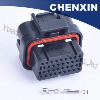 CONN PLUG HOUSING 34 Pin automotive connective computer connector auto oil gas connector 4-1437290-0
CONN PLUG HOUSING 34 Pin automotive connective computer connector auto oil gas connector 4-1437290-0