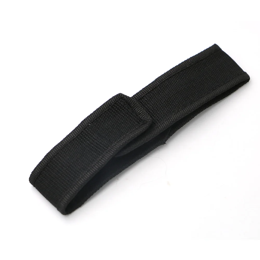 

High quality Black Nylon Holster Holder Belt Pouch Case For LED Flashlight Torch Light 18cm X 3.6cm