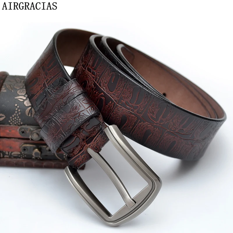 AIRGRACIAS Factory Direct Belt For Women New Fashion Designer Belt High Quality Unisex Genuine Leather Belts for Women
AIRGRACIAS Factory Direct Belt For Women New Fashion Designer Belt High Quality Unisex Genuine Leather Belts for Women