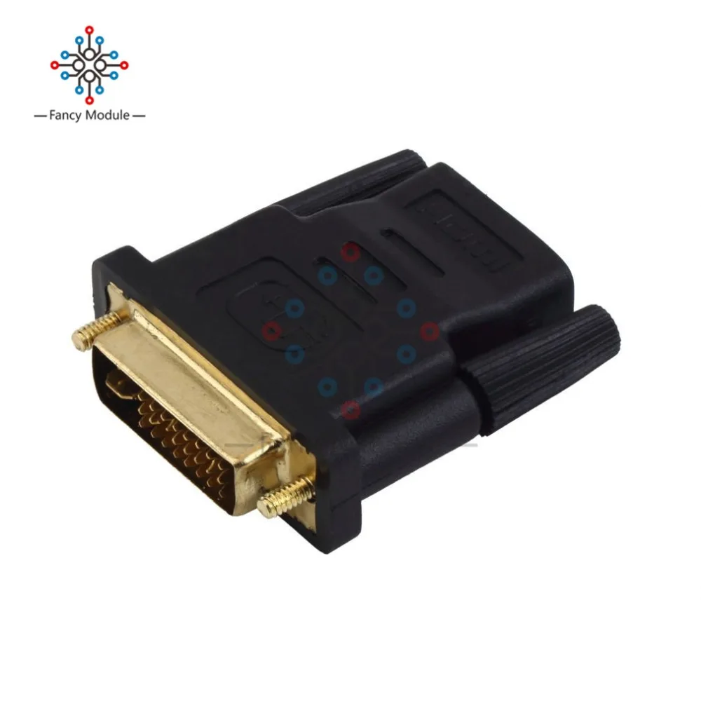 DVI to HDMI Adapter Converter Bi-Directional Connection Gold-Plated HDMI to DVI Connector for PC Laptop Projector Game Console
DVI to HDMI Adapter Converter Bi-Directional Connection Gold-Plated HDMI to DVI Connector for PC Laptop Projector Game Console