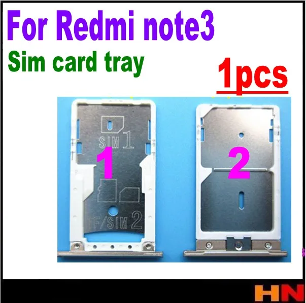 1 шт. для Xiaomi redmi Note 3 держатель sim-карты Слот слот лотка контейнер адаптер Золотой
