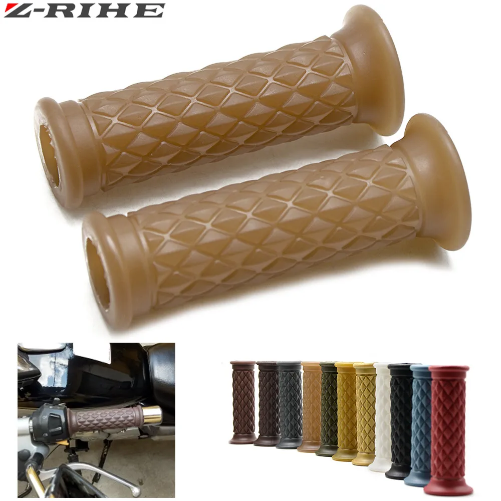 7/8" Motorcycle Rubber Hand Grip Bar Handlebar Grips Handle Bar For Triumph Street Scrambler Vespa GTS 300 Piaggio Moto Guzzi
7/8" Motorcycle Rubber Hand Grip Bar Handlebar Grips Handle Bar For Triumph Street Scrambler Vespa GTS 300 Piaggio Moto Guzzi