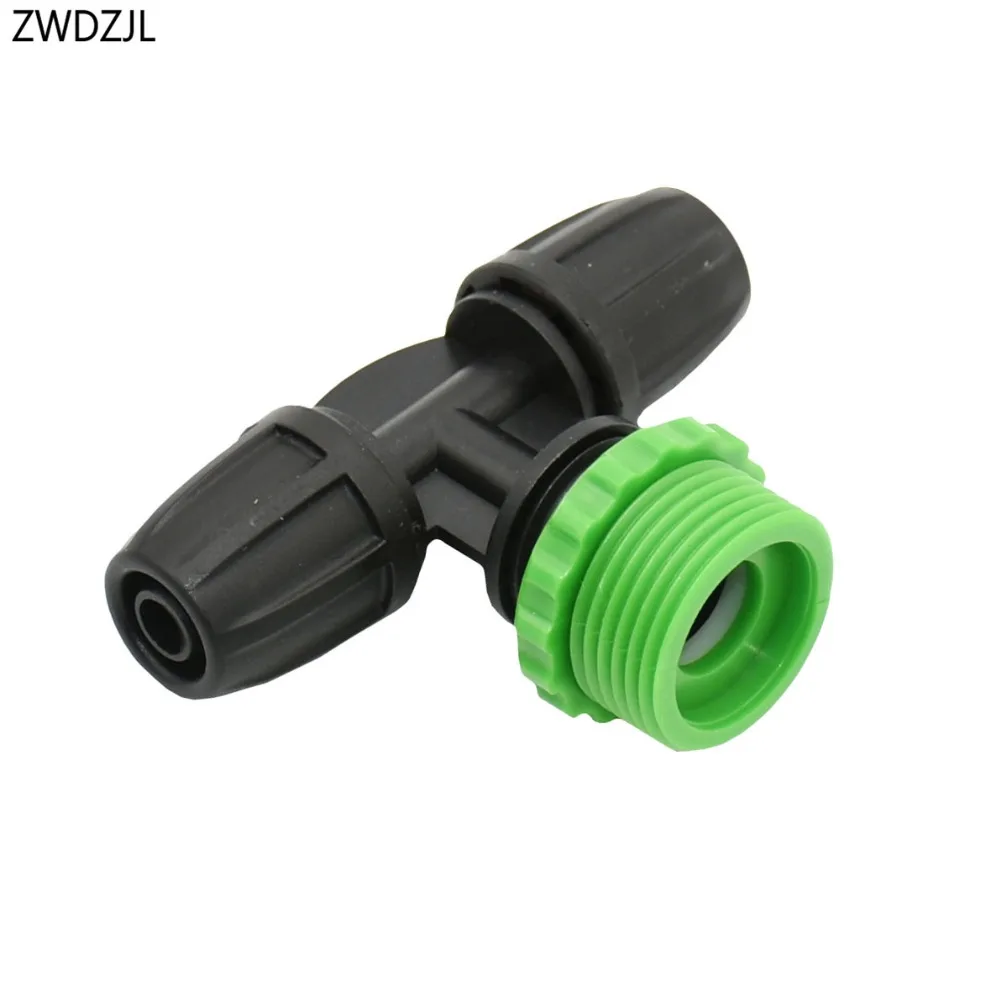 Male G1/2 to 8/11 Garden hose tee water splitter G3/4 to 3/8" hose 2- way irrigation connector screw 30pcs
Male G1/2 to 8/11 Garden hose tee water splitter G3/4 to 3/8" hose 2- way irrigation connector screw 30pcs