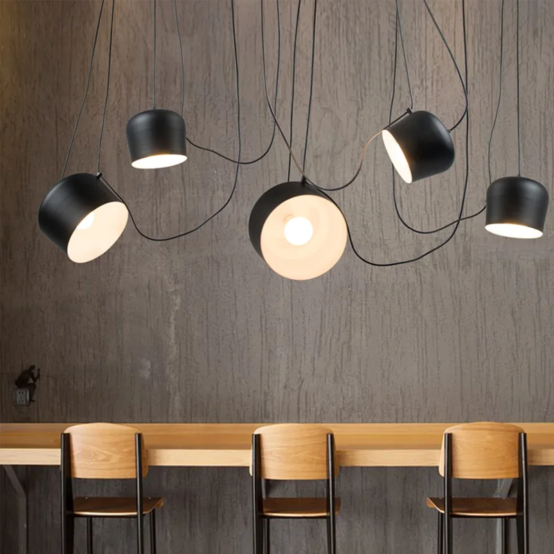 Moern Black Pendant Light Aluminum Pendant Lamp LED Drop nordic Hanglamp luminaire Art Decor Light Fixture Kitchen Lighting
Moern Black Pendant Light Aluminum Pendant Lamp LED Drop nordic Hanglamp luminaire Art Decor Light Fixture Kitchen Lighting