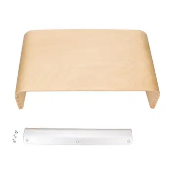 Universal Gradient Surface Wooden Notebook Stand with Silicone Pad on the Metal Baffle
Universal Gradient Surface Wooden Notebook Stand with Silicone Pad on the Metal Baffle