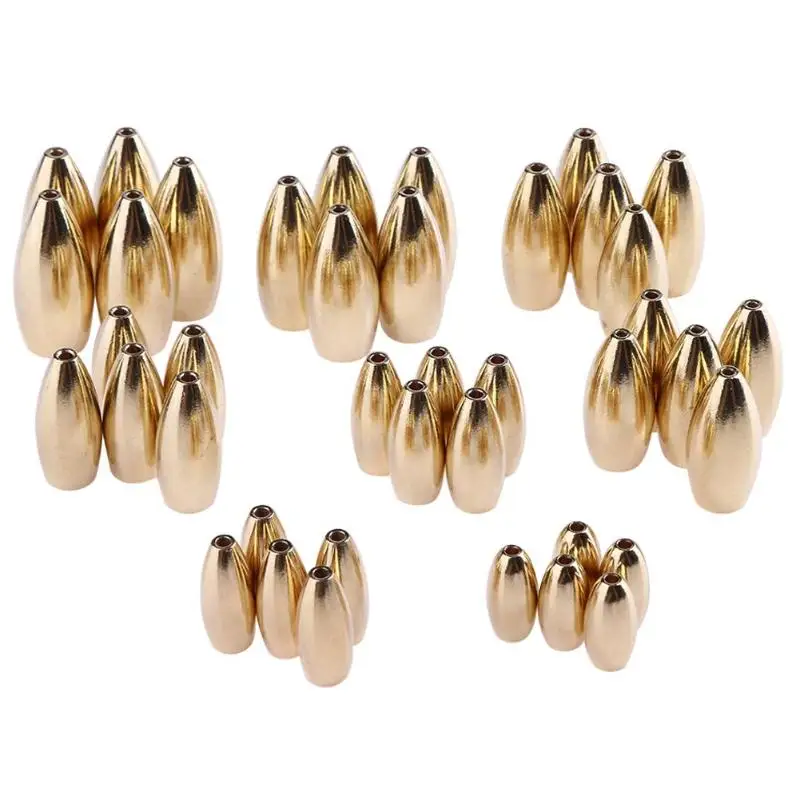 5Pcs Fishing Lead Olive Shaped Sinkers Hollow Lure Lead Weights 0.35g 5g 7g 10g 12g 14g 17g 21g Fishing Tackle
5Pcs Fishing Lead Olive Shaped Sinkers Hollow Lure Lead Weights 0.35g 5g 7g 10g 12g 14g 17g 21g Fishing Tackle