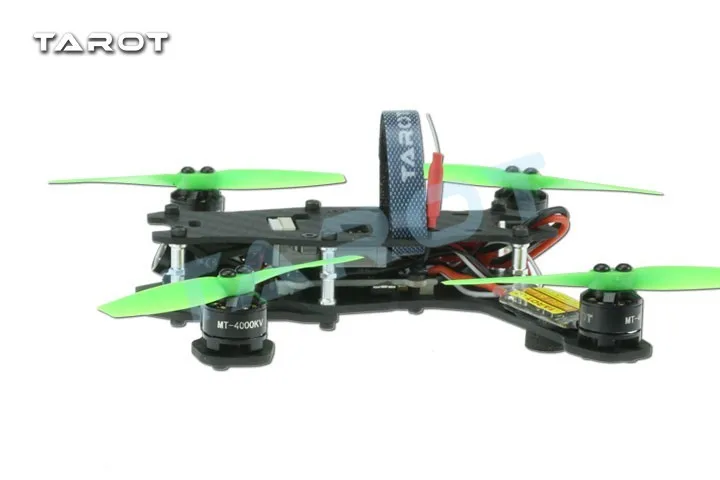 

F17840 Tarot TL130H1 RTF Mini Racing Drone Alien 130 Quadcopter Carbon Fiber Frame with Controller Motor ESC Prop FPV Parts