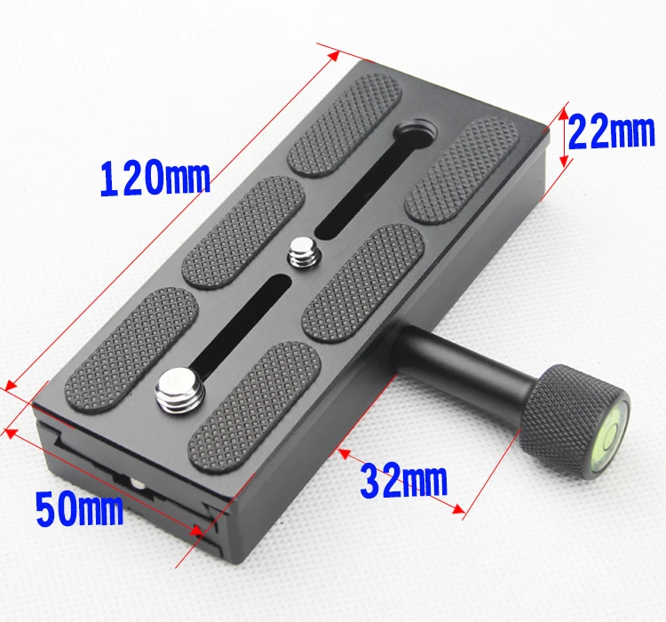 Metal K120 Screw Adjustable Clamp Camera QR Quick release plate for Tripod Monopod Ball Head | Электроника
