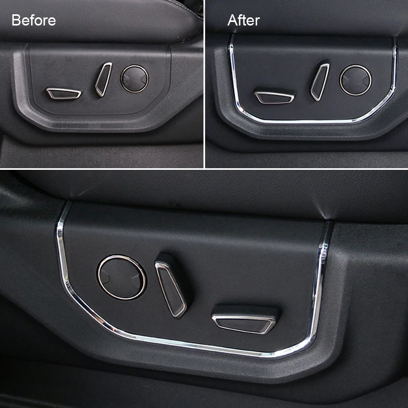 For Ford F150 F-150 2015-2019 Car Styling ABS Glossy Interior Seat Adjustment Strip Trim Car Accessories 2pcs
For Ford F150 F-150 2015-2019 Car Styling ABS Glossy Interior Seat Adjustment Strip Trim Car Accessories 2pcs