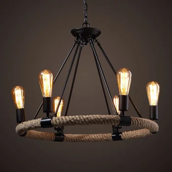 American Village Retro Pendant Lamp Creative Pastoral Rustic Country Style Rope Pendant Lights Cafe Restaurant Bar Bookstore
American Village Retro Pendant Lamp Creative Pastoral Rustic Country Style Rope Pendant Lights Cafe Restaurant Bar Bookstore