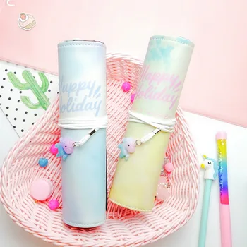 Cartoon Unicorn Pendant Pencil Case For girls Cute Roll Up Pen box Waterproof Cosmetic Bag School Supplies material escolar
Cartoon Unicorn Pendant Pencil Case For girls Cute Roll Up Pen box Waterproof Cosmetic Bag School Supplies material escolar