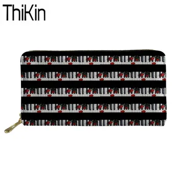 Thikin Women Music Note Printing Wallets for Credit Card Ladies Piano Pattern Wallet&Purse Females Clutch Thin Phone Holders
Thikin Women Music Note Printing Wallets for Credit Card Ladies Piano Pattern Wallet&Purse Females Clutch Thin Phone Holders