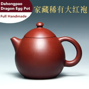 New Arrival 240cc Original Mine Yixing Zisha Teapot Dahongpao Zhu Mud Pot Pure Handmade Teapot Wu JuanHua Dragon egg pot
New Arrival 240cc Original Mine Yixing Zisha Teapot Dahongpao Zhu Mud Pot Pure Handmade Teapot Wu JuanHua Dragon egg pot