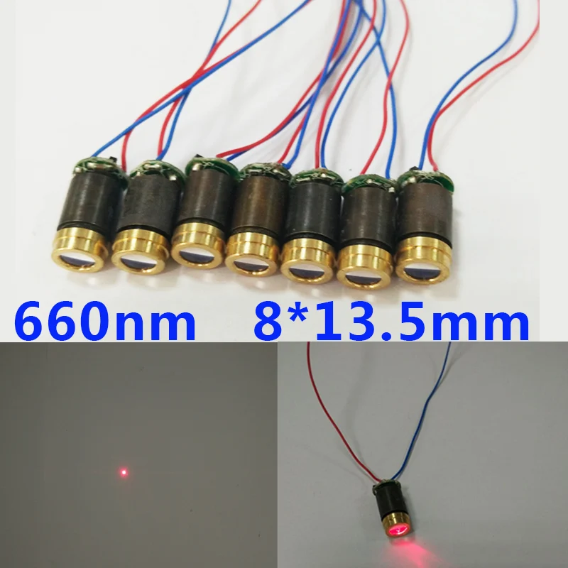 Diameter of 8 mm660nm red dot laser module machine equipment dedicated red dot laser radium shoots the light emitter
Diameter of 8 mm660nm red dot laser module machine equipment dedicated red dot laser radium shoots the light emitter