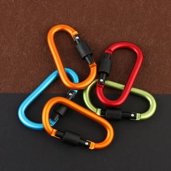 1Pcs Random Color Aluminum Alloy Carabiner D-Ring Key Chain Clip Snap Keyring Hook Travel Kit Travel Accessories
1Pcs Random Color Aluminum Alloy Carabiner D-Ring Key Chain Clip Snap Keyring Hook Travel Kit Travel Accessories