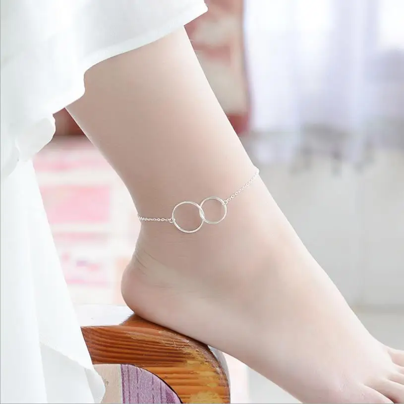 Everoyal Simple Fashion Round Silver Bracelets For Women Jewelry Charm Girls Silver 925 Anklets Female Summer Accessories Trendy
Everoyal Simple Fashion Round Silver Bracelets For Women Jewelry Charm Girls Silver 925 Anklets Female Summer Accessories Trendy
