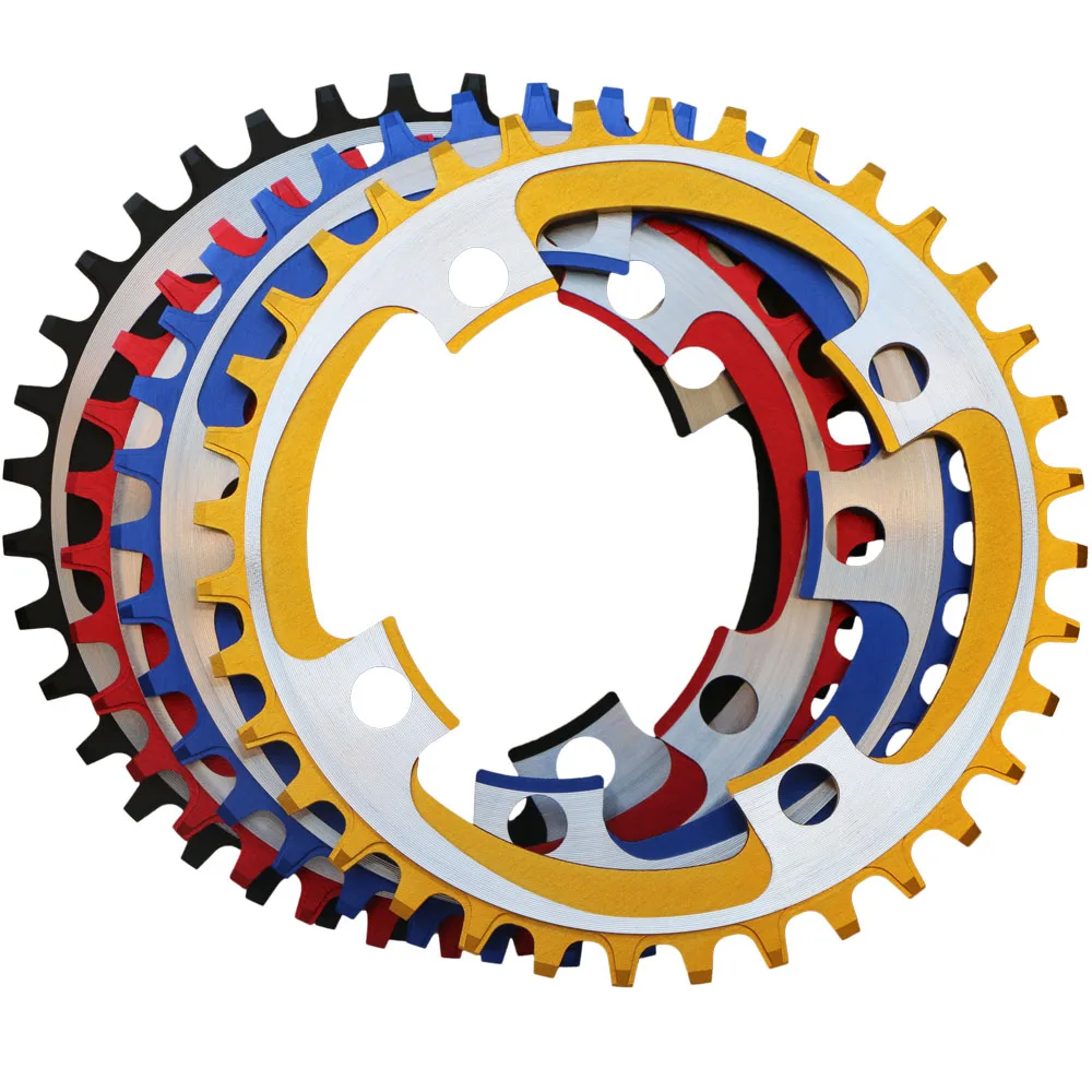 Chain wheel 104 BCD 32T/36T/38T/42T Bike chainring Crankset MTB Road bicycle chainrings BMX aluminum Chainwheel single speed
Chain wheel 104 BCD 32T/36T/38T/42T Bike chainring Crankset MTB Road bicycle chainrings BMX aluminum Chainwheel single speed