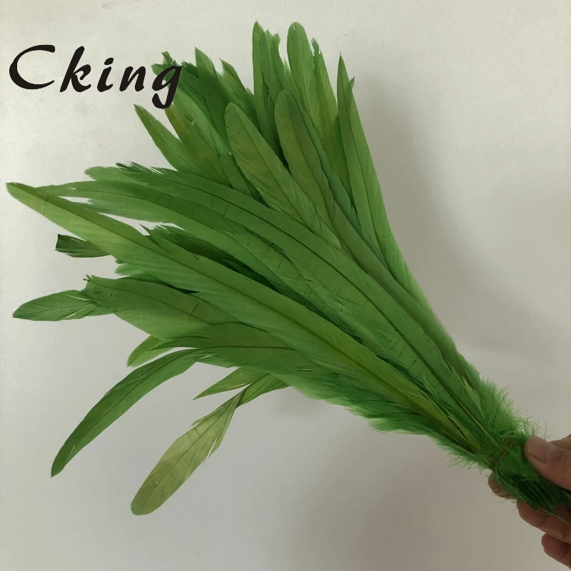 16-18inch apple Green Chicken Rooster Tails Feather for Trim Strip Dress Skirt Wedding Clothing Decoration DIY Craft Making
16-18inch apple Green Chicken Rooster Tails Feather for Trim Strip Dress Skirt Wedding Clothing Decoration DIY Craft Making