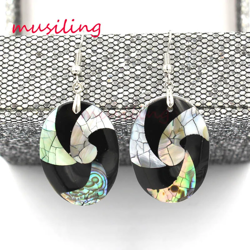 Cyclone Oval Earrings Natural Abalone Shell Drop Earring Accessories European 2017 New Charms Jewelry for Women 10 Pairs
Cyclone Oval Earrings Natural Abalone Shell Drop Earring Accessories European 2017 New Charms Jewelry for Women 10 Pairs
