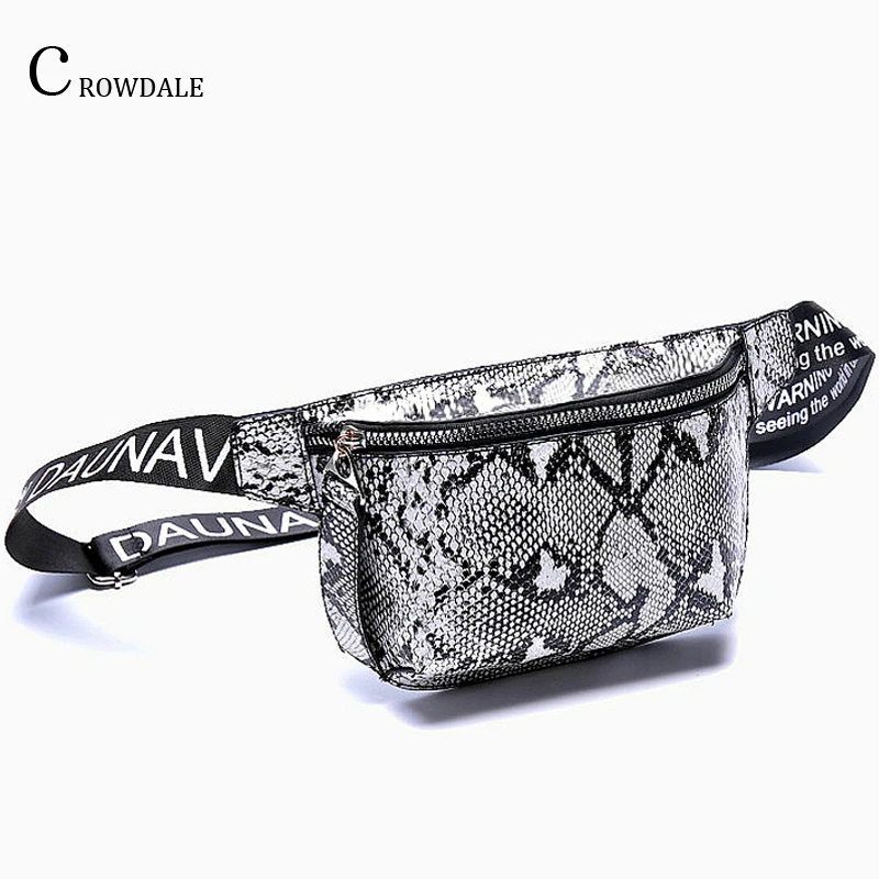CROWDALE Waist Bag Female Belt New Brand Fashion Serpentine Chest Handbag Unisex Fanny Pack Ladies Waist Pack Belly Bags Purse
CROWDALE Waist Bag Female Belt New Brand Fashion Serpentine Chest Handbag Unisex Fanny Pack Ladies Waist Pack Belly Bags Purse