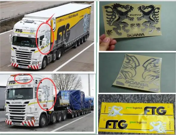 Декоративные наклейки для tamiya масштаб 1/14 LESU трактор scz Benz Actros 3363 1851 3348 R470 R730 R620 KING V8