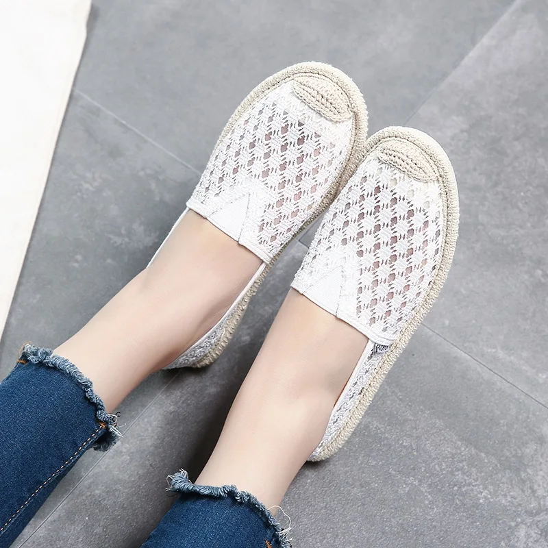 Plus Size 35-40 Women Espadrilles Sneakers Comfortable Casual Loafers Shoes Woman Slip on Flats Hemp Candy Women Fisherman
Plus Size 35-40 Women Espadrilles Sneakers Comfortable Casual Loafers Shoes Woman Slip on Flats Hemp Candy Women Fisherman