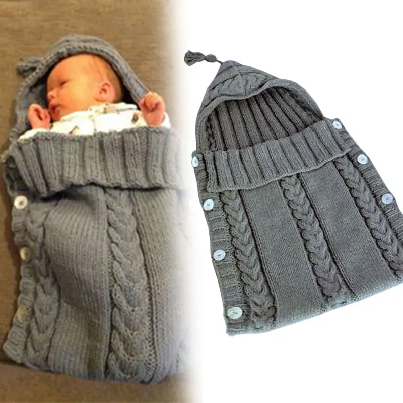 Winter Warm Baby Blankets Wood Button Tassel Cap Sweater Infants Newborn Knitting Sleeping Bag Baby Swaddle Wrap Sleeping Sack
Winter Warm Baby Blankets Wood Button Tassel Cap Sweater Infants Newborn Knitting Sleeping Bag Baby Swaddle Wrap Sleeping Sack