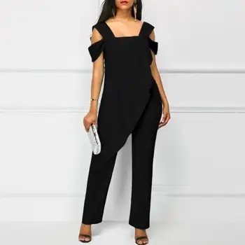 Women's Casual High Waist Slim Sleeveless Chiffon Irregular Pencil Jumpsuit Rompers
Women's Casual High Waist Slim Sleeveless Chiffon Irregular Pencil Jumpsuit Rompers