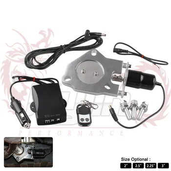 2"/2.25"/2.5"/3" Stainless Electric Exhaust Downpipe Cutout Valve Motor Kit with Wireless Remote control 12ft Wiring Harness Kit
2"/2.25"/2.5"/3" Stainless Electric Exhaust Downpipe Cutout Valve Motor Kit with Wireless Remote control 12ft Wiring Harness Kit