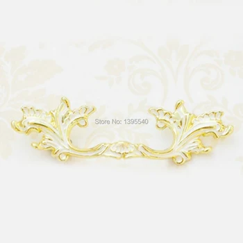 New 2pcs 76mm Vintage Antique Cabinet Closet Handles Knob Euro-Style Golden Palace Wardrobe Knobs Kitchen Cabinet Drawer Handles
New 2pcs 76mm Vintage Antique Cabinet Closet Handles Knob Euro-Style Golden Palace Wardrobe Knobs Kitchen Cabinet Drawer Handles