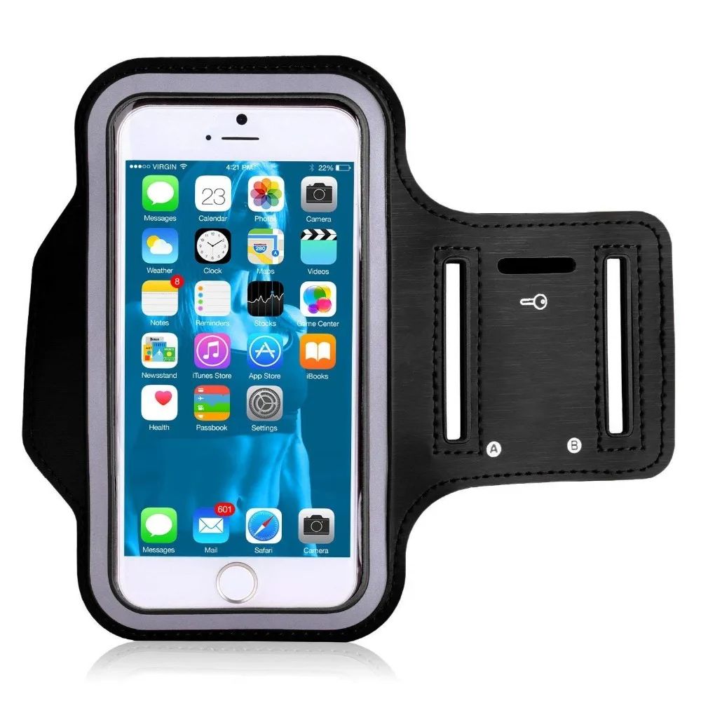 Cell Phone Armband for iPhone 8, 7, 7S, 6, 6S,and Samsung Galaxy S9, S8 Water Resistant Phones bag with key holder for Running
Cell Phone Armband for iPhone 8, 7, 7S, 6, 6S,and Samsung Galaxy S9, S8 Water Resistant Phones bag with key holder for Running