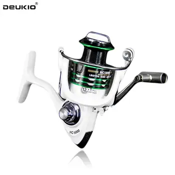 DEUKIO 12+1 Bearings Spinning Fishing Reel Metal Spool Left Right Hand Exchangeable Both Freshwater And Saltwater
DEUKIO 12+1 Bearings Spinning Fishing Reel Metal Spool Left Right Hand Exchangeable Both Freshwater And Saltwater
