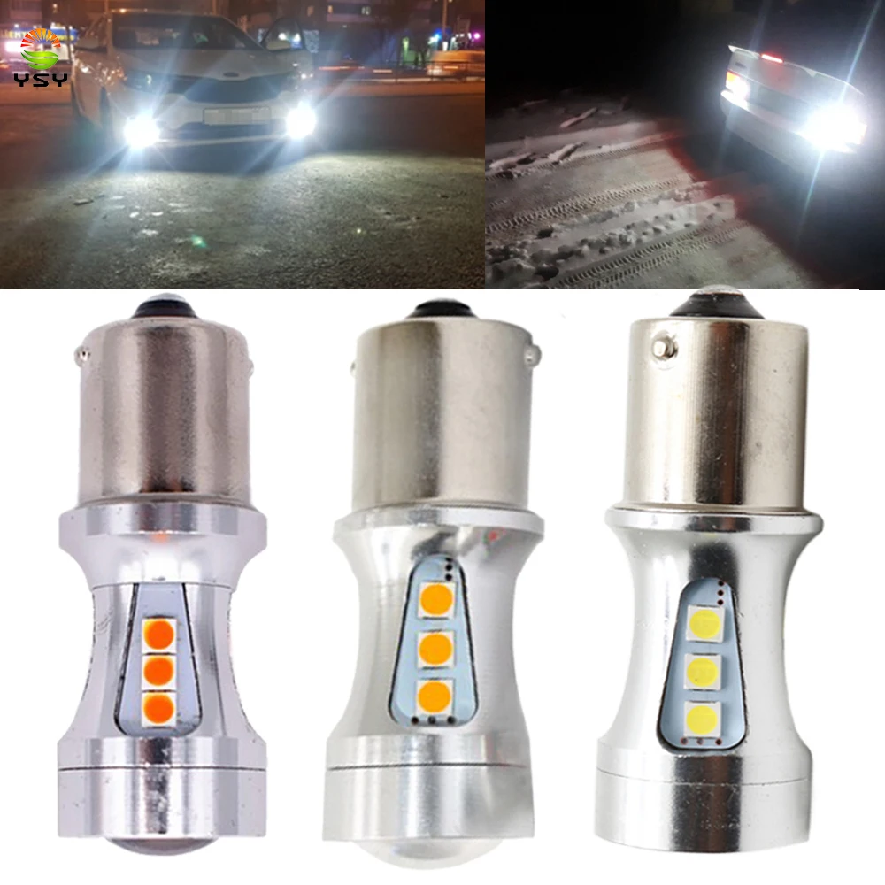 YSY 10x W16W PY21W T15 P21W T20 led 7443 W21 5W W21W 1156 ba15s LED Bulb 7440 BAU15S 1157 p21 5w Car Light bay15d DRL Auto 12V
YSY 10x W16W PY21W T15 P21W T20 led 7443 W21 5W W21W 1156 ba15s LED Bulb 7440 BAU15S 1157 p21 5w Car Light bay15d DRL Auto 12V