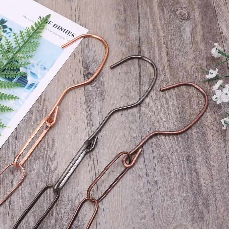 Metal Clothes Market Shop Display Hanging Chain Hooks With 18 Flat Ring Hanger Household Tools 44Inch
Metal Clothes Market Shop Display Hanging Chain Hooks With 18 Flat Ring Hanger Household Tools 44Inch