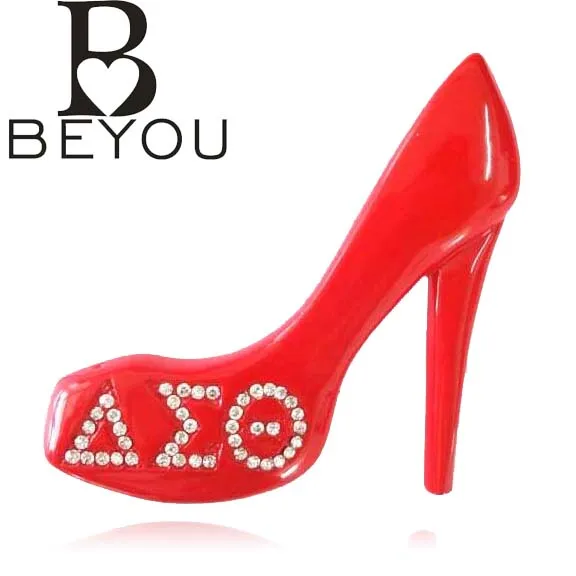 1pcs Drop shipping Newest Delta Sigma Theta Crystal Brooch DST red high-heel shoe Lapel Pin brooch
1pcs Drop shipping Newest Delta Sigma Theta Crystal Brooch DST red high-heel shoe Lapel Pin brooch