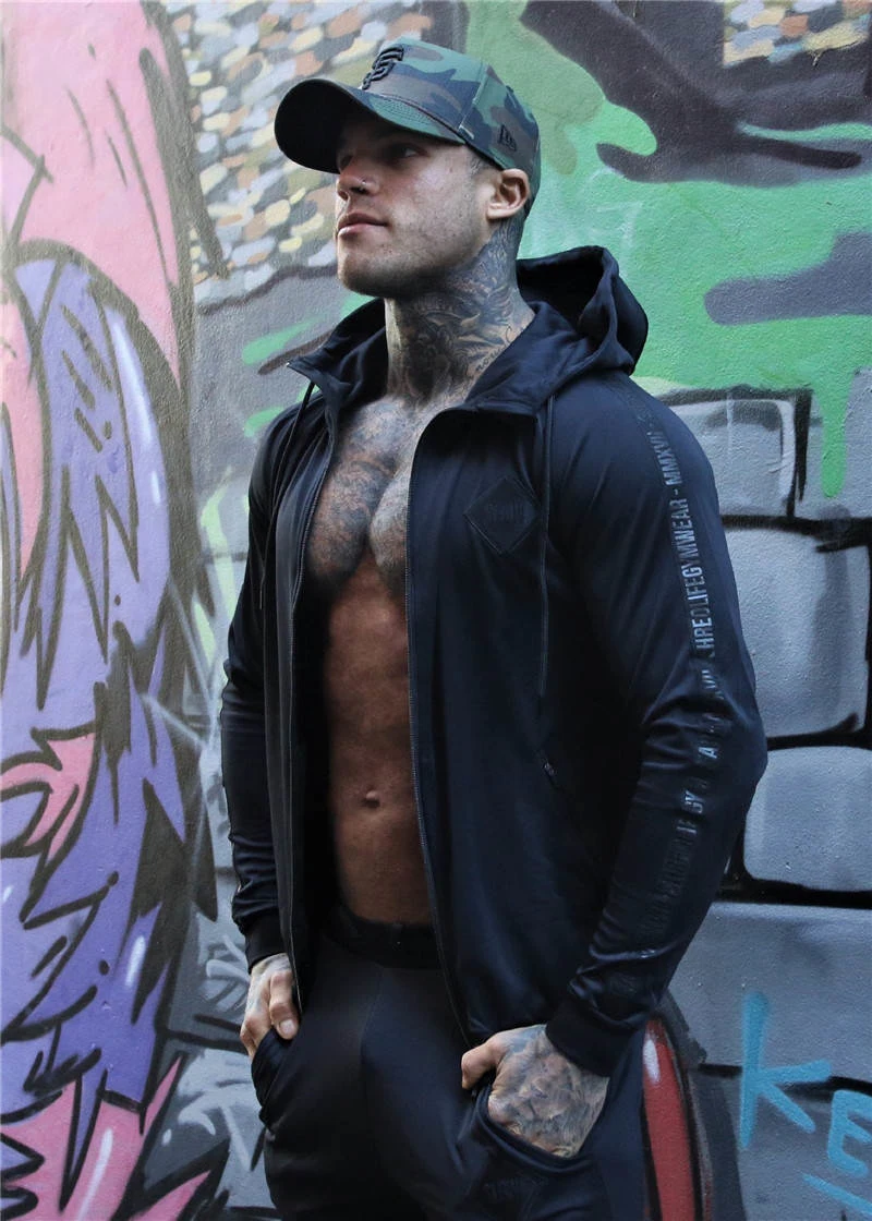 Fashion Men Hoodies Casual Sweatshirt- (15)